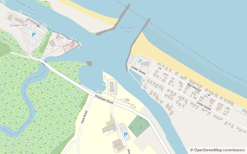 Lewes and Rehoboth Canal location map