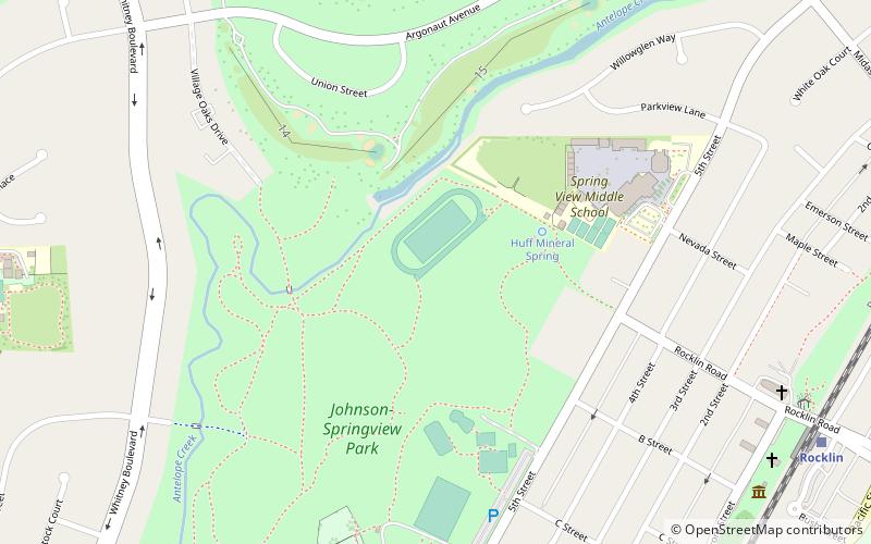 Rocklin location map