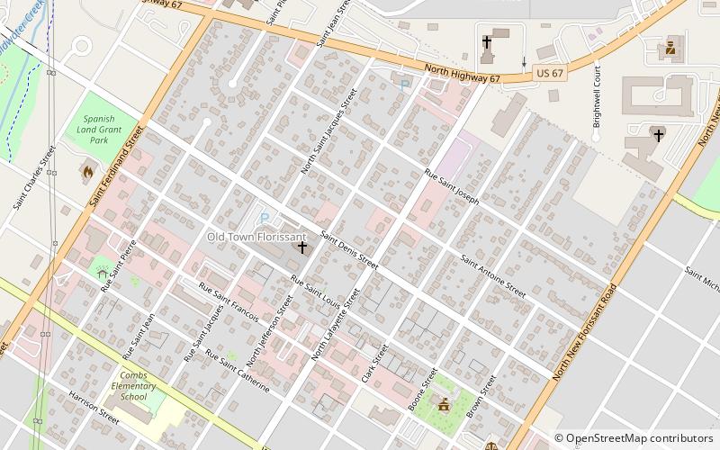 Archambault House location map