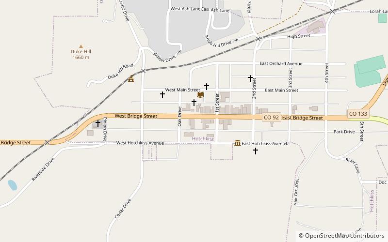 Creamery Arts Center location map