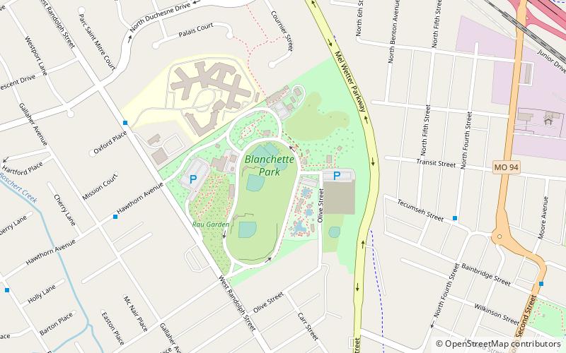 Blanchette Park location map