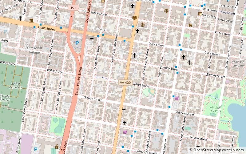 Davis Chapel location map