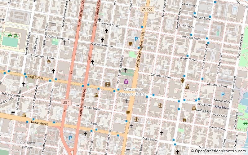 Christ Church location map