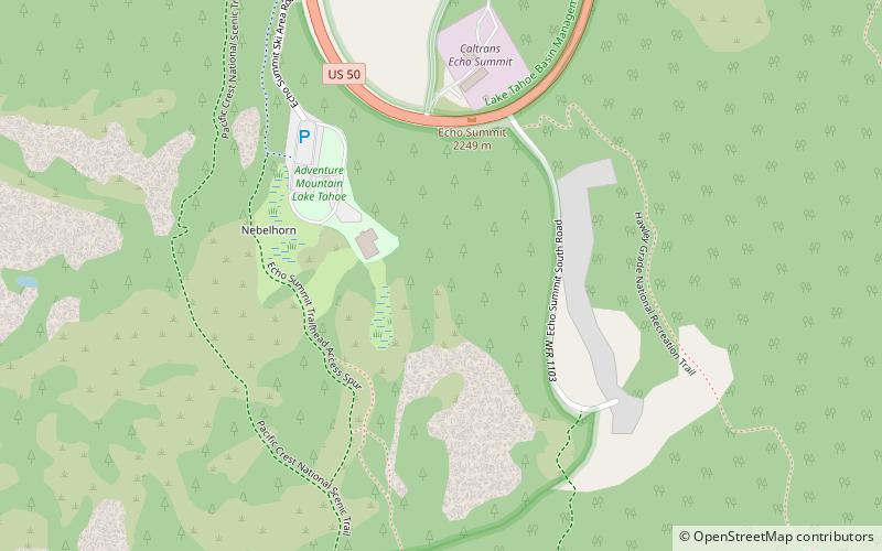 South Fork American River location map