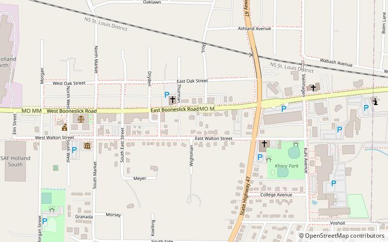 Ernst Schowengerdt House location map