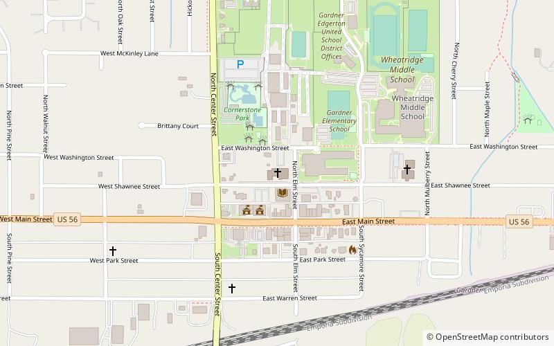 First Presbyterian Church location map