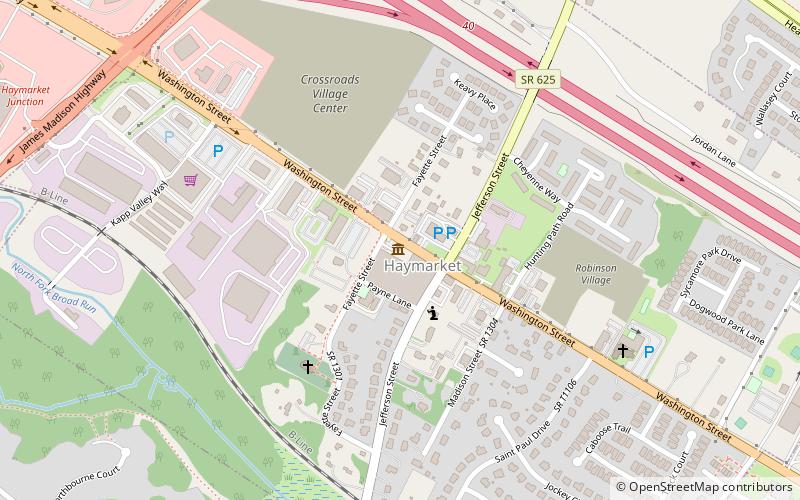 Haymarket Museum location map