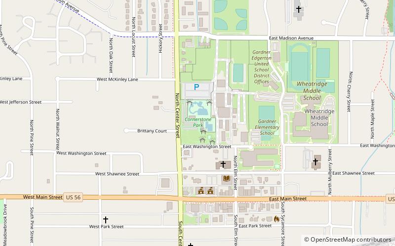 Cornerstone Park location map