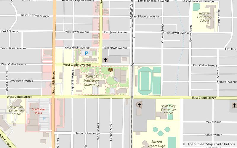 Mabee Arena location map