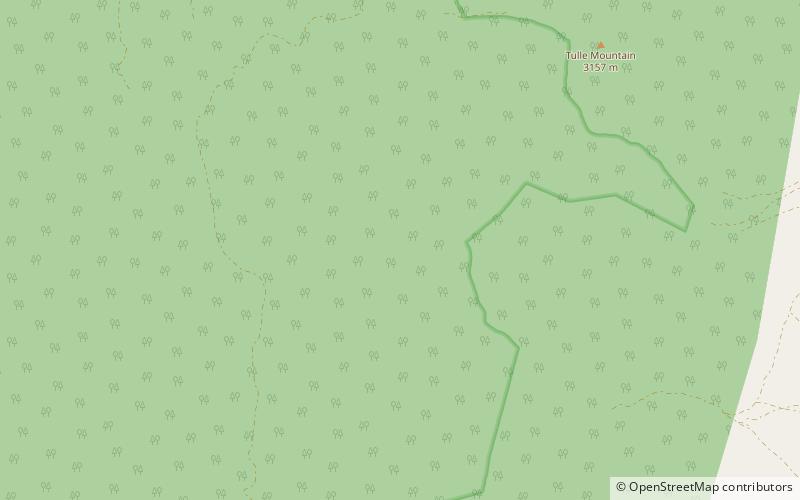 monitor range table mountain wilderness location map