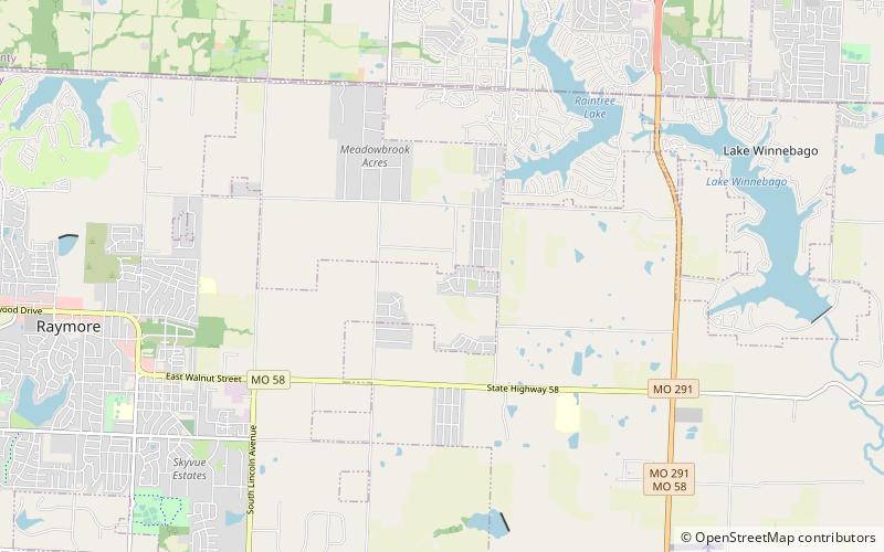 ward park raymore location map