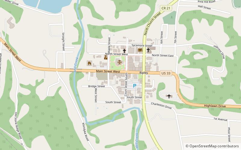 Alpine Theatre location map