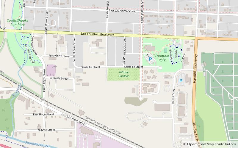 Hillside Gardens and Events location map