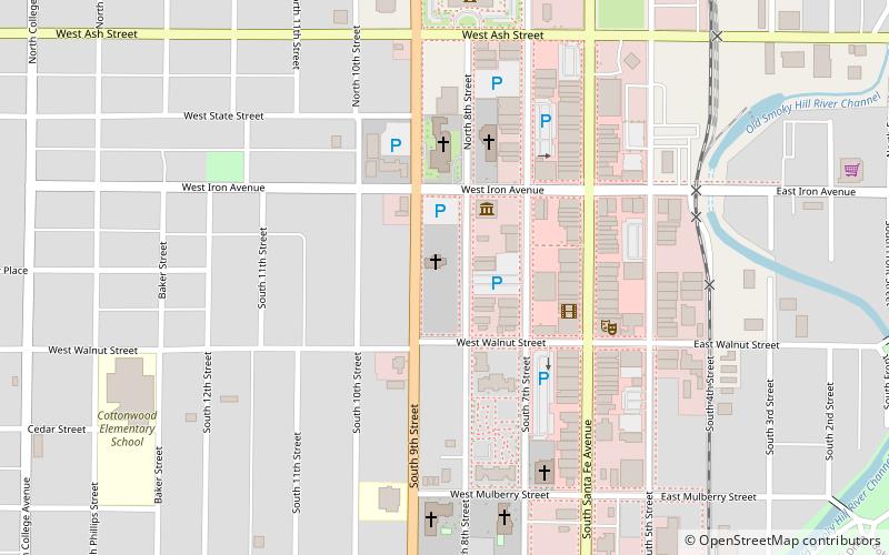 Christ Cathedral location map