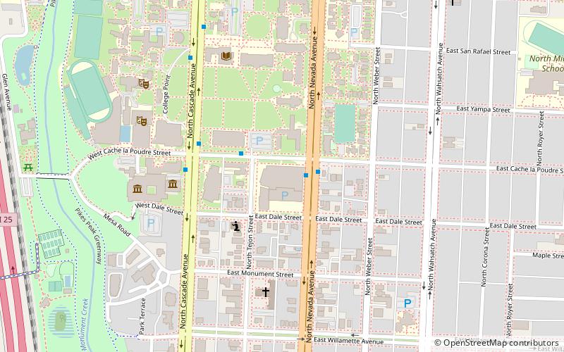 Ed Robson Arena location map