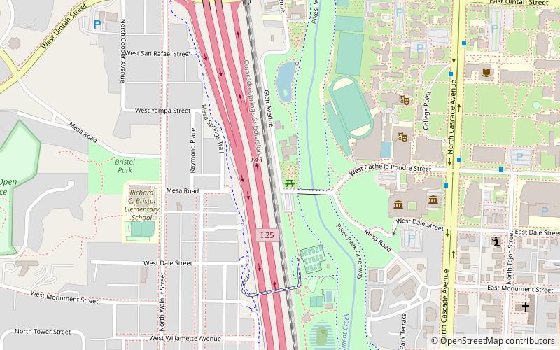 Horticultural Art Society of Colorado Springs location map