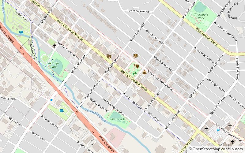 simpich showcase colorado springs location map