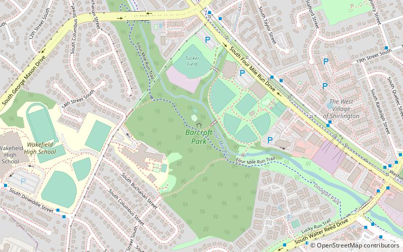 Barcroft Park location map