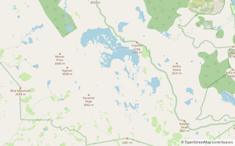 Waca Lake location map