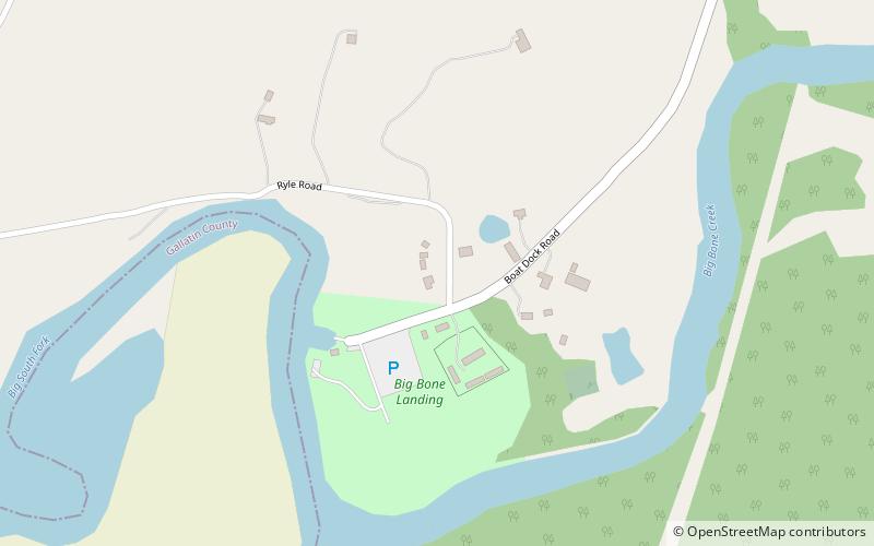 Jane's Saddlebag location map