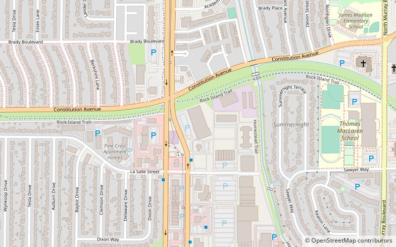 American Classics Marketplace location map