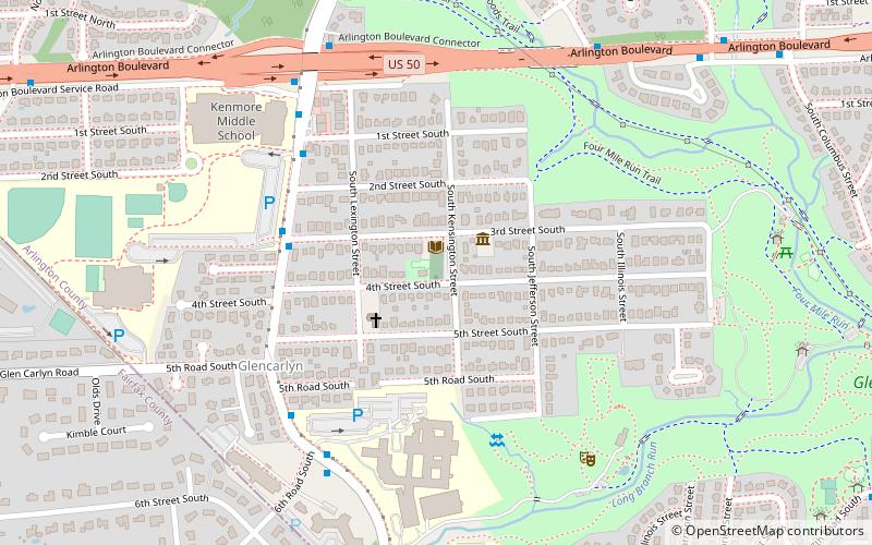 Carlin Hall location map