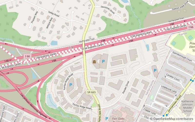 National Firearms Museum location map