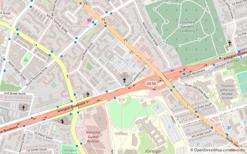 Cathedral of Saint Thomas More location map