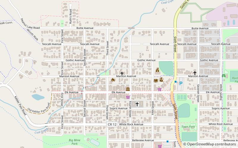 union congregational church crested butte location map