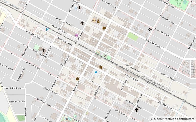 First Presbyterian Church location map