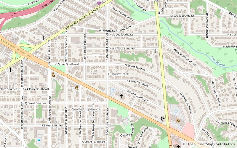 dupont park suitland location map