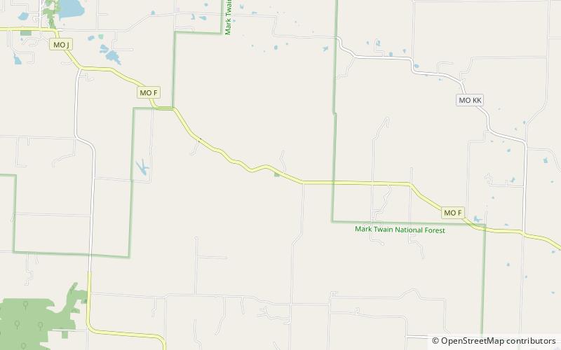 White Cloud Presbyterian Church and Cemetery location map