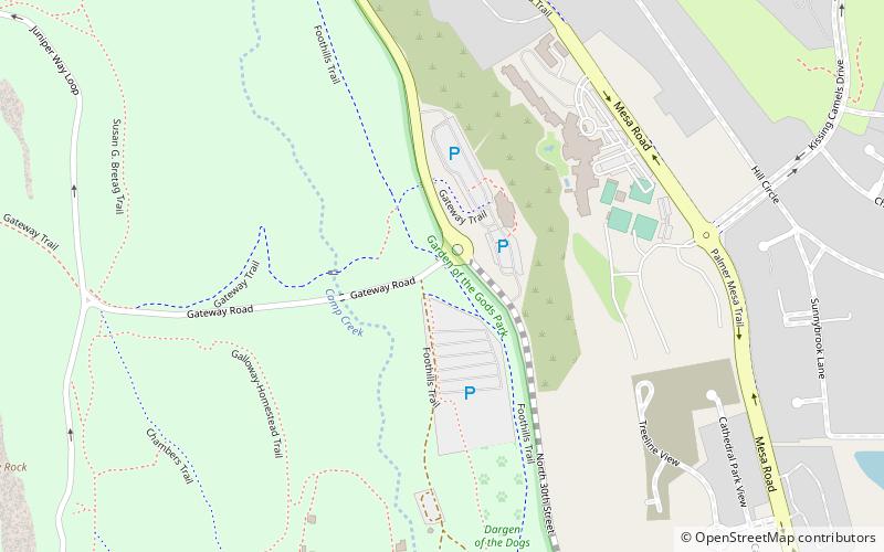 Rock Ledge Ranch Historic Site location map