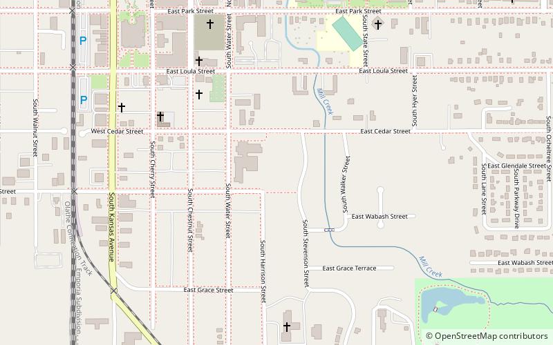 Albert Ott House location map