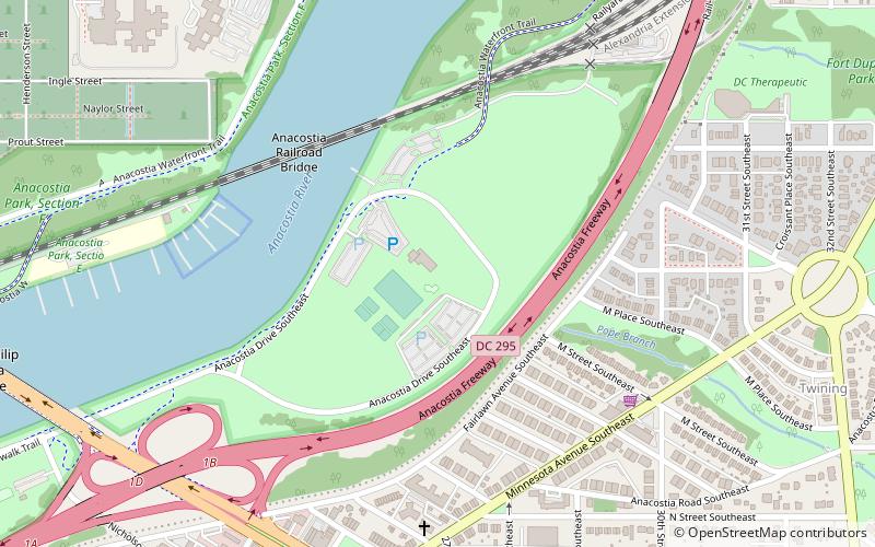 national capital parks east washington location map