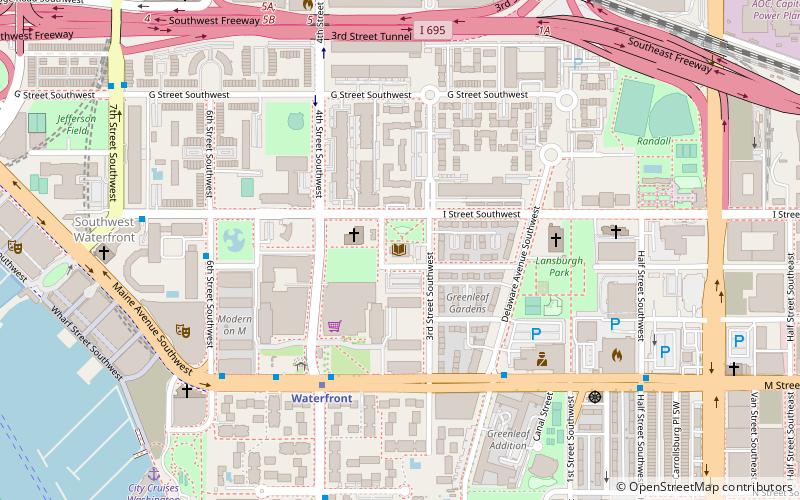 Southwest Neighborhood Library location map