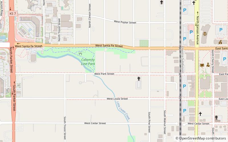 Franklin R. Lanter House location map