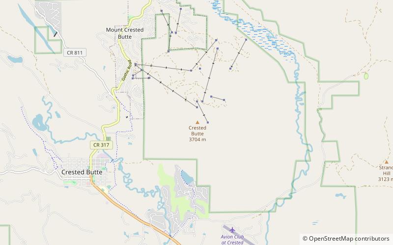 Crested Butte location map