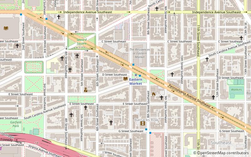 Southeast Neighborhood Library location map