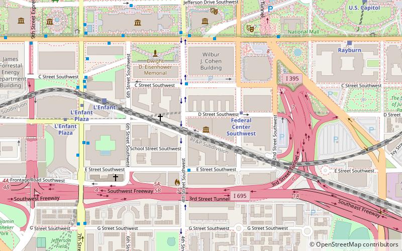 Museum of the Bible location map