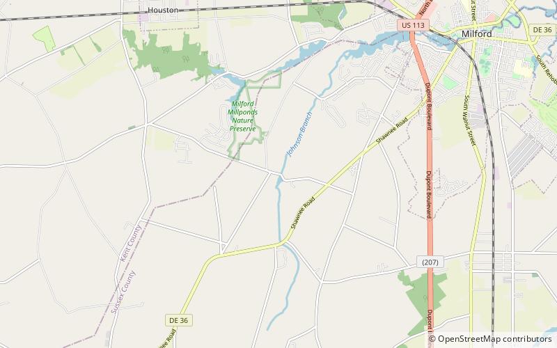 Abbott's Mill location map