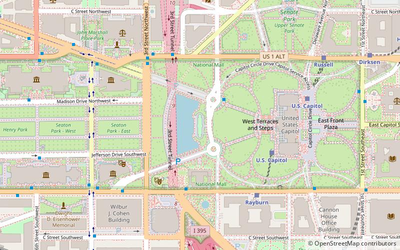 Ulysses S Grant Memorial location map