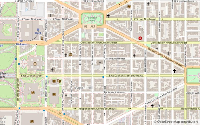 Capitol Hill Baptist Church location map