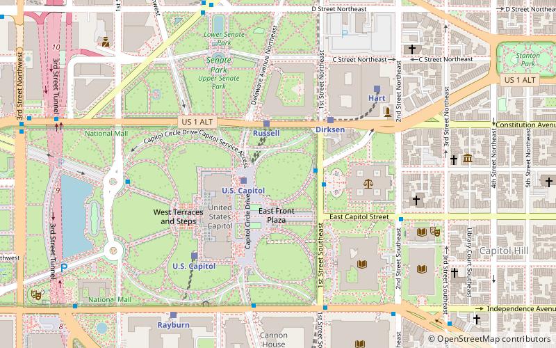 United States Capitol Complex location