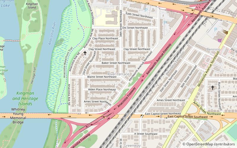 River Terrace location map