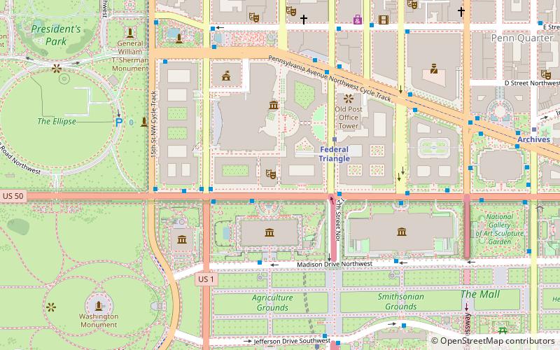 Andrew W. Mellon Auditorium location map