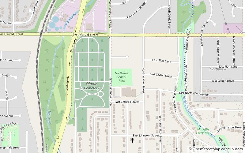 northview elementary olathe location map