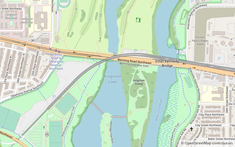 Kingman Lake location map