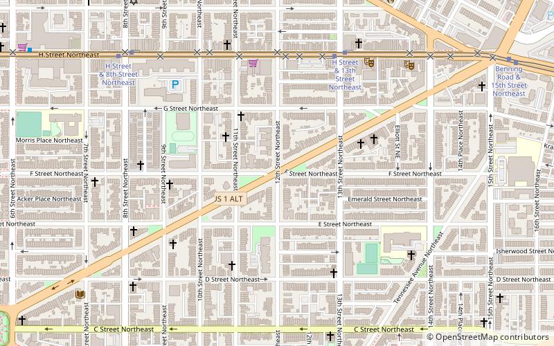 Roosevelt Apartment Building location map