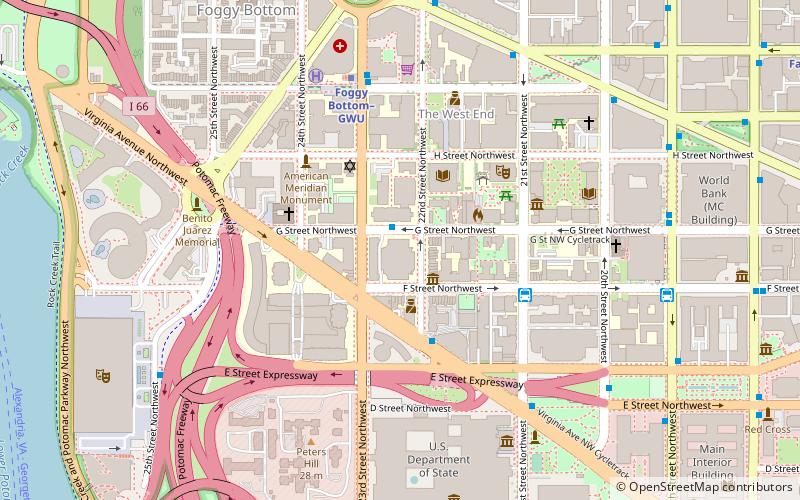 Charles E. Smith Center location map